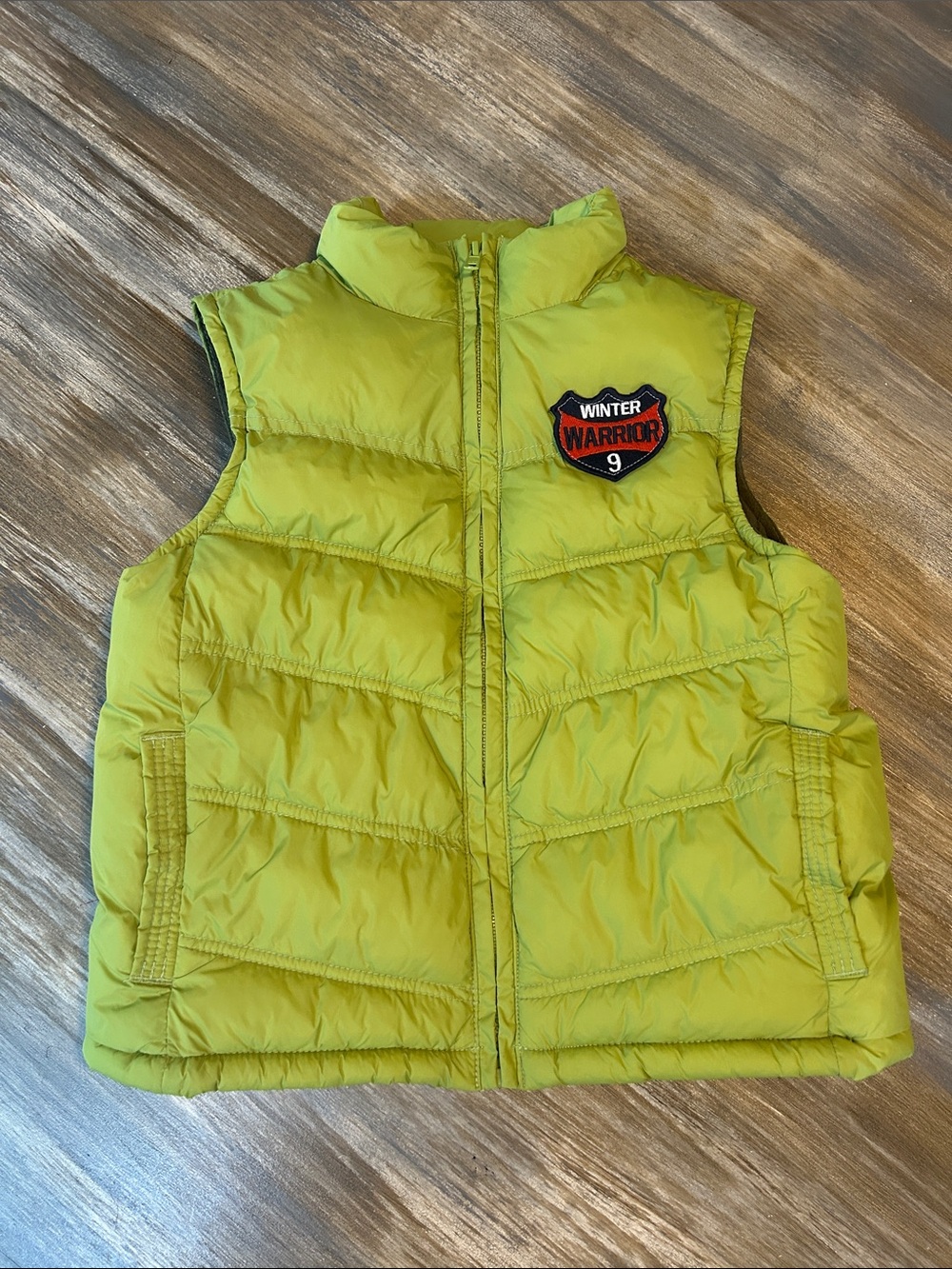 Gymboree Boy Girl Kids Puffer Vest - Lime Green Size S (5-6)
